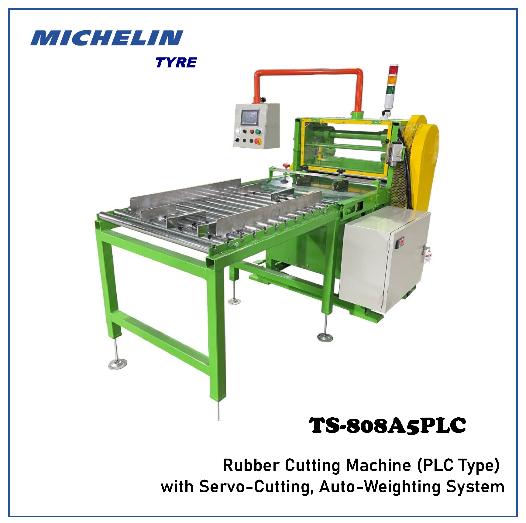 Máquina designada por el cliente "TS-808A5PLC"